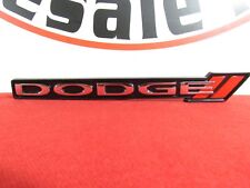 Dodge Charger Grille Grill Emblem Badge Nameplate New Oem Mopar