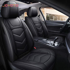 Pu Leather Car Seat Covers 5 Seats Car Seat Cushion Full Set Universal Fit