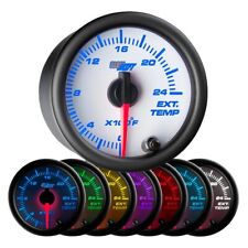 52mm Glowshift White 7 Color Led Diesel Pyrometer Pyro Gauge W Thermocouple