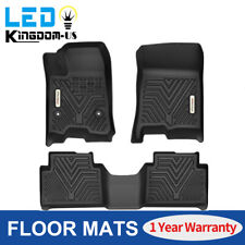 All Weather Floor Mats Liners For 2023-2024 Chevy Colorado Gmc Canyon Crew Cab