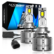 Novsight 2x 9012 Hir2 Led Headlight Bulbs 6500k 200w Super Power 40000lm Hilow