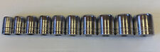 Used 10 Pc Set Sk Wayne Shallow Knurled 12 Pt 12 In Drive Sockets 58-1 14 In