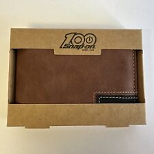 Snap-on Tools 100th Anniversary Brown Wallet Money Clip New Gift For Dad Father
