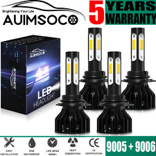 For Ford Explorer 2002-2005 4-sides 90059006 Led Headlights Highlow Beam Bulbs