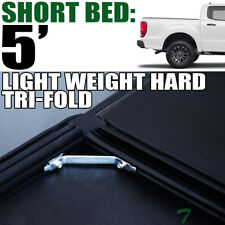 Topline For 2019-2023 Ford Ranger 5 Ft Truck Bed Lw Hard Tri Fold Tonneau Cover