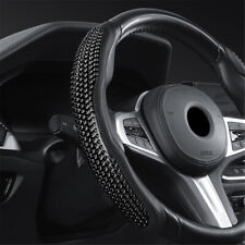 14-16 Universal Car Accessories Car Steering Wheel Cover Black Gel Non -slip