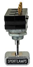 1970 Ford Mustang Mach 1 Sport Lamp Switch Assembly Ford Licensed Product