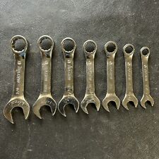 Matco Tools 7 Piece Stubby Sae Combination Wrench Set