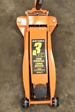 Floor Jack 3 Ton Long Reach Low Profile Professional Rapid Pump - Orange