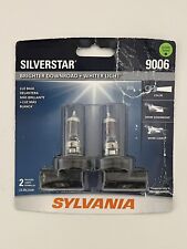Sylvania 9006 Silverstar Halogen High Performance Headlight Pair Set 2 Bulbs