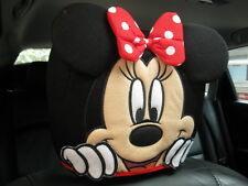 Minnie Mouse Disney Car Suv Accessory Red 1 Piece Head Rest Head Seat Cover