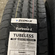 4 Tires Zeemax Fortress I All Steel St 22575r15 Load G 14 Ply Trailer