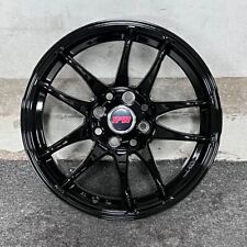 15 Cr Japan Style Wheels Rims Black Fits 93-02 Toyota Corolla Mazda Miata