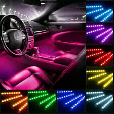 Rgb Led Glow Car Interior Lamp Under Dash Footwell Seats Inside Lighting Us