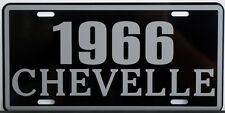 1966 66 Chevelle Metal License Plate Ss Super Sport 283 327 396 427 Convertible
