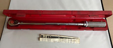 Snap-on Torque Wrench Qjr-3200c 12 Drive Hard Case
