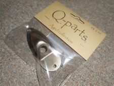 New Q-parts Aged Collection Jack Plate For Strat - Aged Nickel Sjc-dx-ni