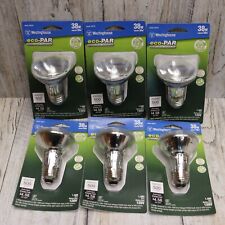 6 Pack Westinghouse 38 Watt Eco-par Spot Light Bulbs Medium Base E26 Par20 03215
