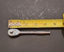 Vintage Snap-on Usa Used Gm-70-m Stubby Ratchet - 14 Drive