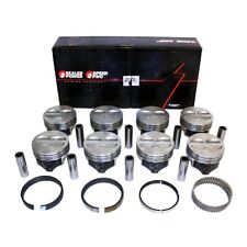 Speedo Pro Fmp H616cp30 Chevy 400 Flat Top Pistons Moly Rings Kit .30 Sbc 400