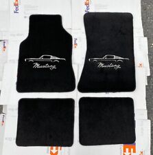 Fit For Ford Mustang Floor Mat Mats Carpet Black 4 Seater Fits 1964-73