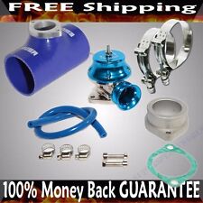 Blue Adj Type Rs Blow Off Valve 2.5 Silicone Type S Adapterss Clamps Combo
