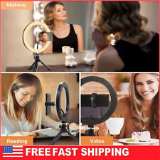 10 Led Ring Light Selfie Ring Light With Tripod Stand Phone Holder Remote