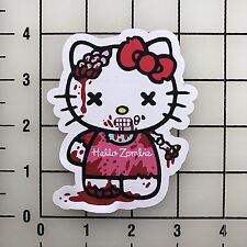Hello Kitty Zombie 4 Tall Color Vinyl Decal Sticker Bogo