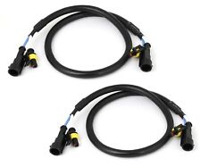 Hid Extension Wire 50cm H10 9145 Two Harness Fog Light Xenon Ballast Socket