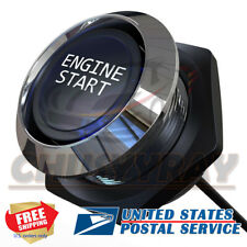 Universal Car Engine Push Start Button Switch 12v Ignition Starter Kit Led Motor