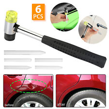 6pcs Paintless Car Hail Damage Remover Repair Kit Auto Dent Puller Hammer Tool