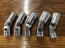 Snap-on Sfsum Swivel Socket Set 38 Drive 11mm12mm14mm16mm17mm Made In Usa