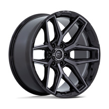1 - 18 Inch Black Gray Wheels Rims Fuel Flux Fc854 6x5.5 Lug 18x9 1mm New
