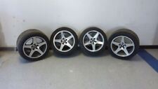 Set Wheels And Tires 17x9 17x10 Cobra 5 Spoke Machined Fits 03-04 Mustang 352332
