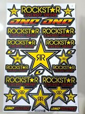 Rockstar Energy Racing Sticker Motocross Grafitti Vinyl Decals Bike Skate Motogp