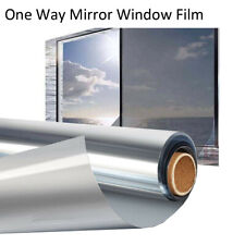 Window Tint For Home Daytime Privacy Heat Solar Reflective One Way Mirror Tint