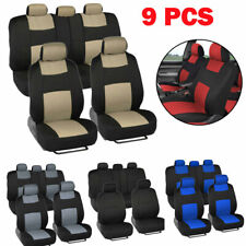 Car 5 Seat Covers Full Set Universal Breathable Cushion For Auto Sedan Suv Truck