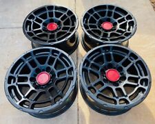 16x7 Wheels Fit Toyota 4runner Tacoma 16 Inch Gloss Black 6x139.7 25 Rims Set 4