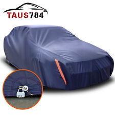 Full Car Cover Peva Waterproof All Weather Protection Rain Snow Sun Uv Resistant