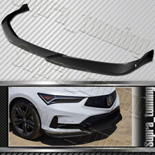 Carbon Painted Front Bumper Lip Spoiler Tr-style For 2023-2024 Acura Integra