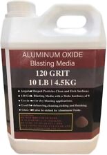 10 Lb 120 Grit Aluminum Oxide Abrasive Blast Sand Blasting Media-usa