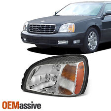 For 2000-2005 Cadillac Deville Oe Style Headlight W Amber Side Driver Left