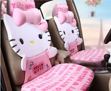 1 Sets New Hello Kitty Cute Ms Universal Car Seat Covers Cushion Plush Pink Kt1
