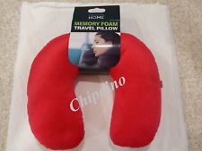 Travel Neck Pillow Memory Support Head Rest Shape Cushion Plane Train Car Camp