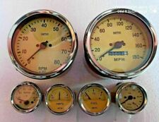 Smiths Replica Kit- Elec Temp Oil Fuel Amp Gaugespeedometer Tacho 100 Mm