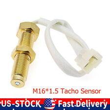 Diesel Engine Tachometer Sensor M16 Tacho Gauge Rpm Sender For Car Truck Yacht