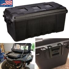 Truck Bed Storage Box Lockable Pickup Trailer Boat Camping Gear Black Tool Chest