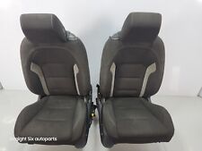  16-21 Oem Chevrolet Camaro Lt Front Driver Passenger Seat Black Cloth Set