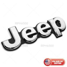 14-22 Jeep Grand Cherokee Liftgate Emblem Nameplate Badge Mopar 68217340aa
