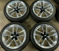 2022 Chevy Camaro Factory 20 Wheels Tires Oem Rims Polished 23442890 Forged